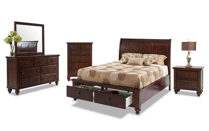 bob's furniture store bedroom king sets