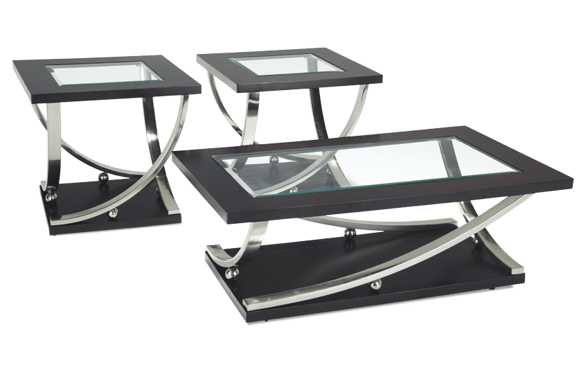 Cosmo Coffee Table Set Bob S Furniture Cosmo Coffee Table Set