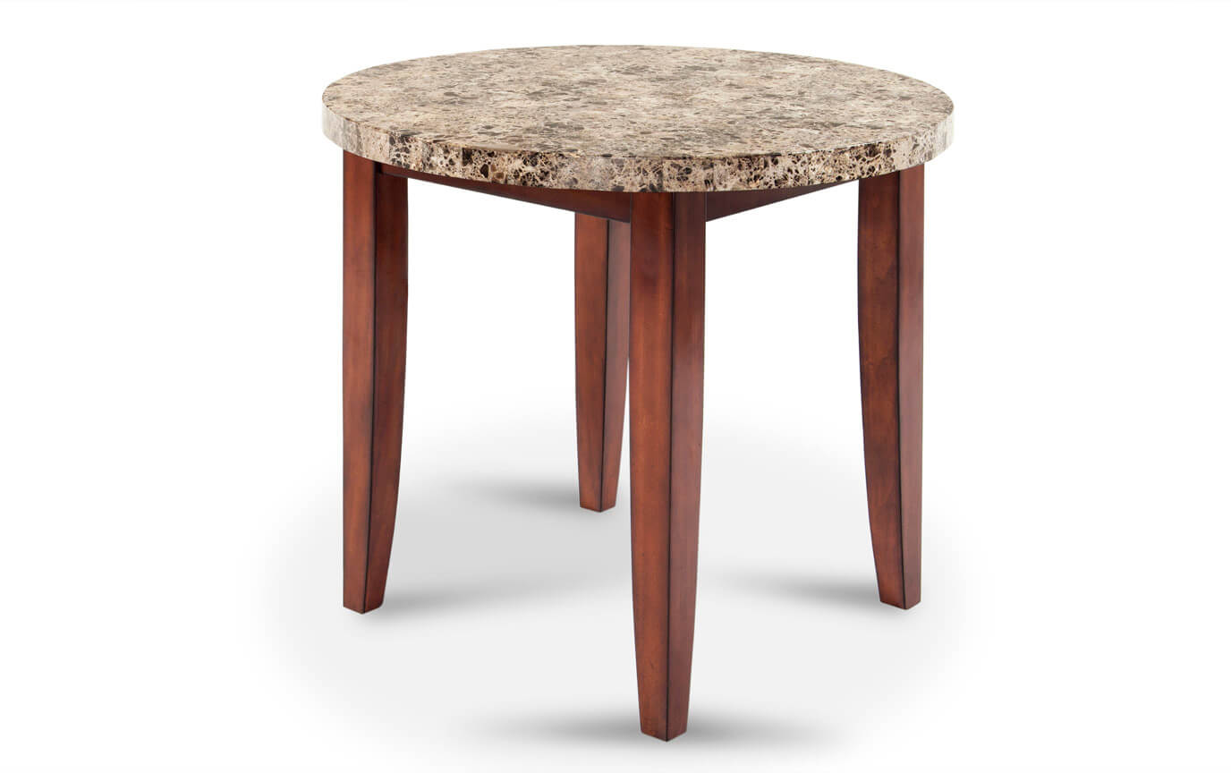 Montibello 40 Brown Marble Counter Table