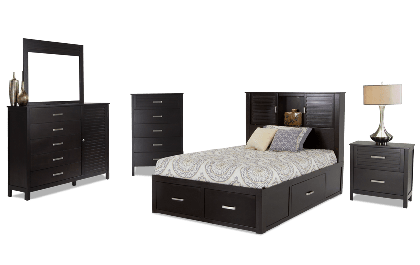 dalton storage bedroom | bob's discount furniture