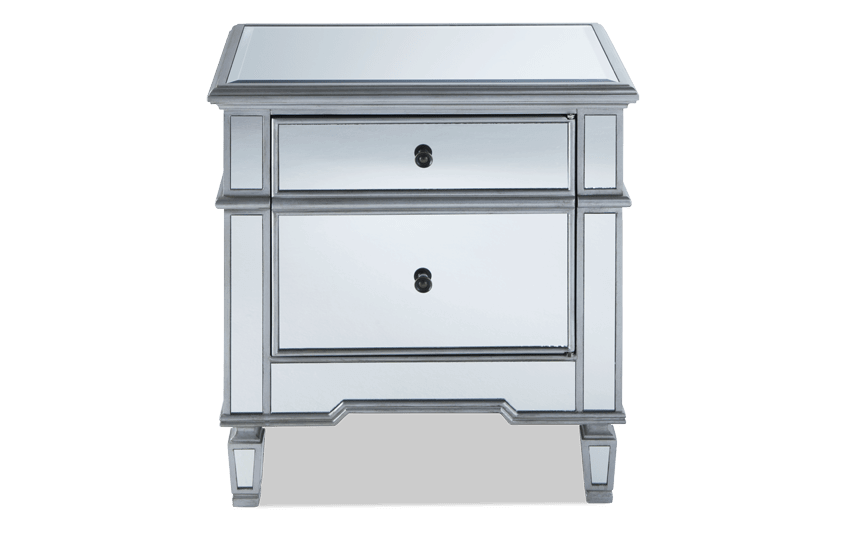 mirrored side table | bob's discount furniture