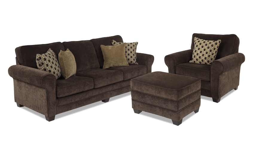 Maggie Ii 90 Sofa Chair Storage Ottoman Bob S Maggie Ii 90