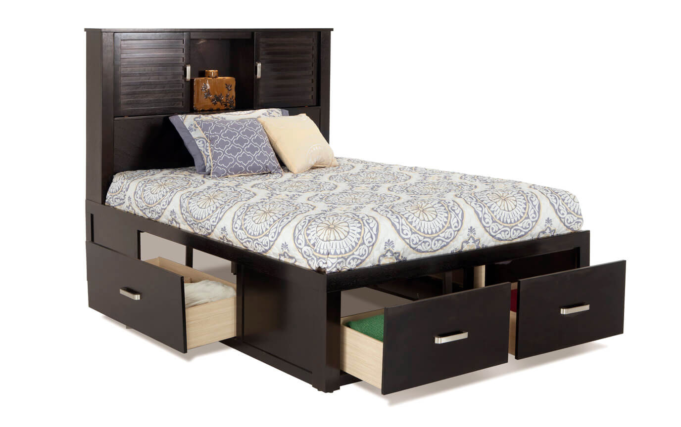 Dalton Storage Bed Bob S Furniture Gallery Slider Image 2