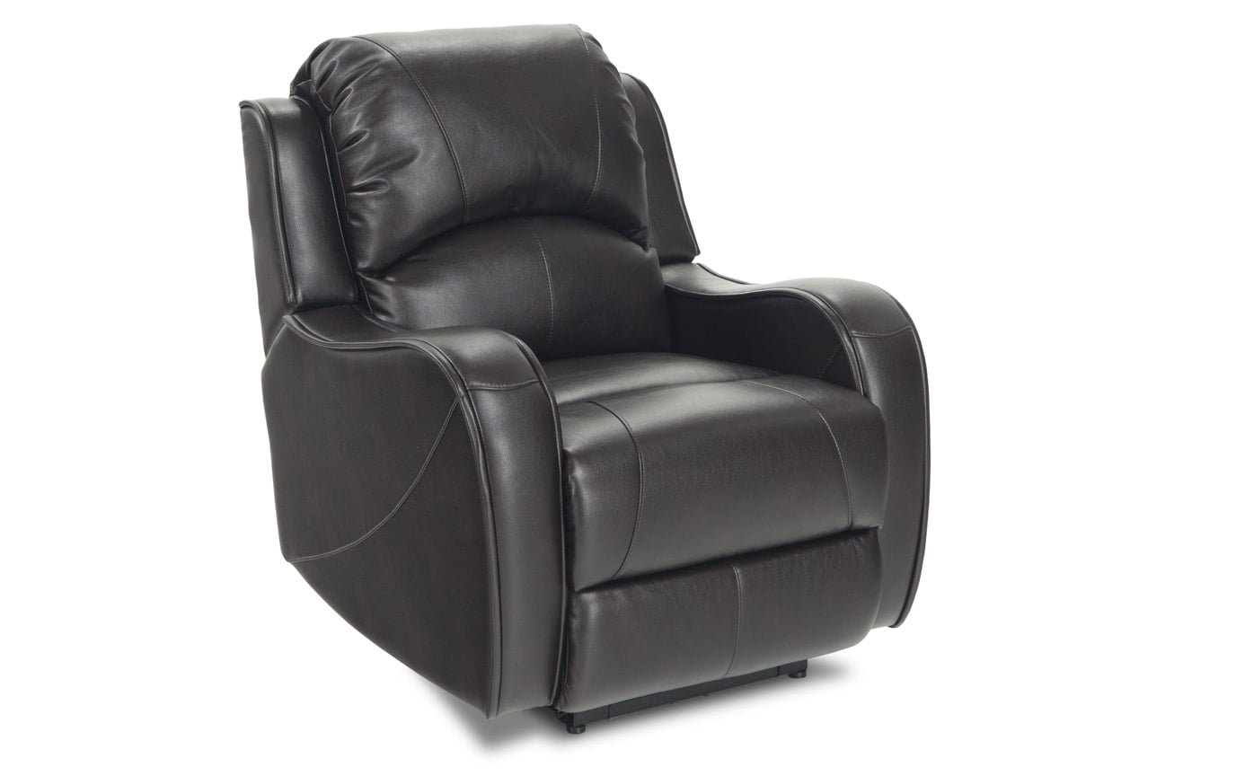 Zenith Brown Power Recliner | Bobs.com