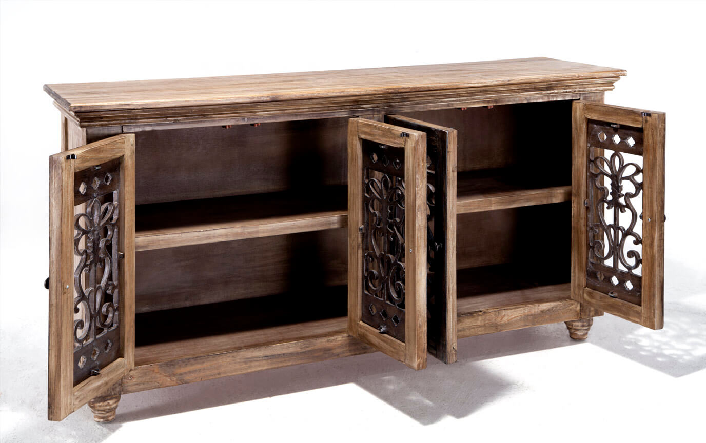 4 Door Metal Front Cabinet Bob S Furniture 4 Door Metal Front Cabinet