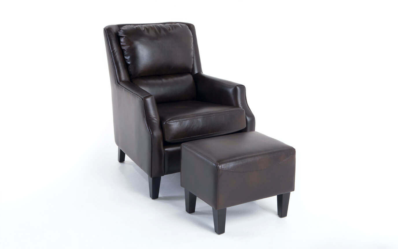 Riley Chair Ottoman Bob S Furniture Riley Chair Ottoman