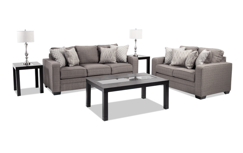 greyson 7 piece living room set | bob's discount furniture