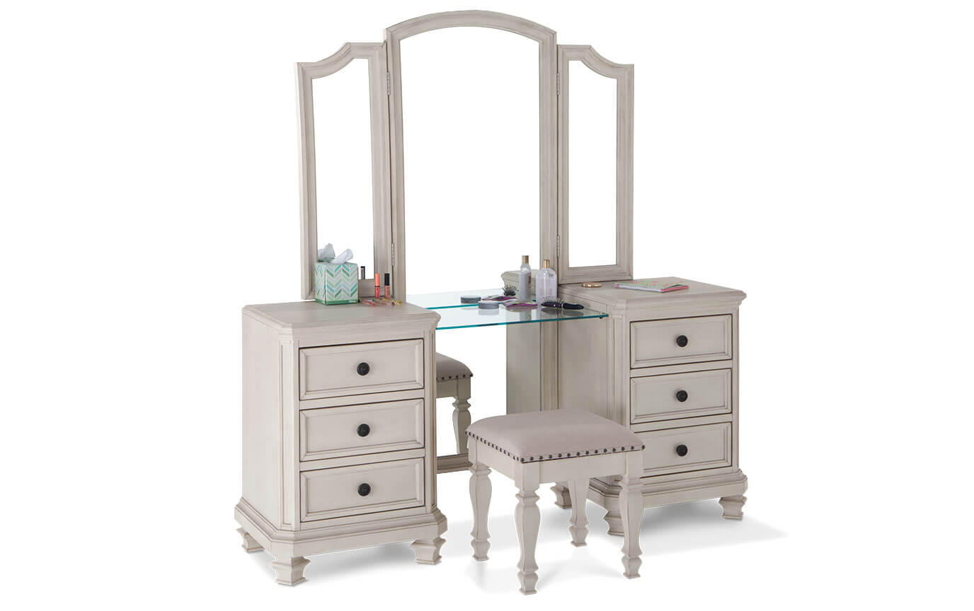 Euro Cottage Vanity Set Bobs Com Gallery Slider Image 3