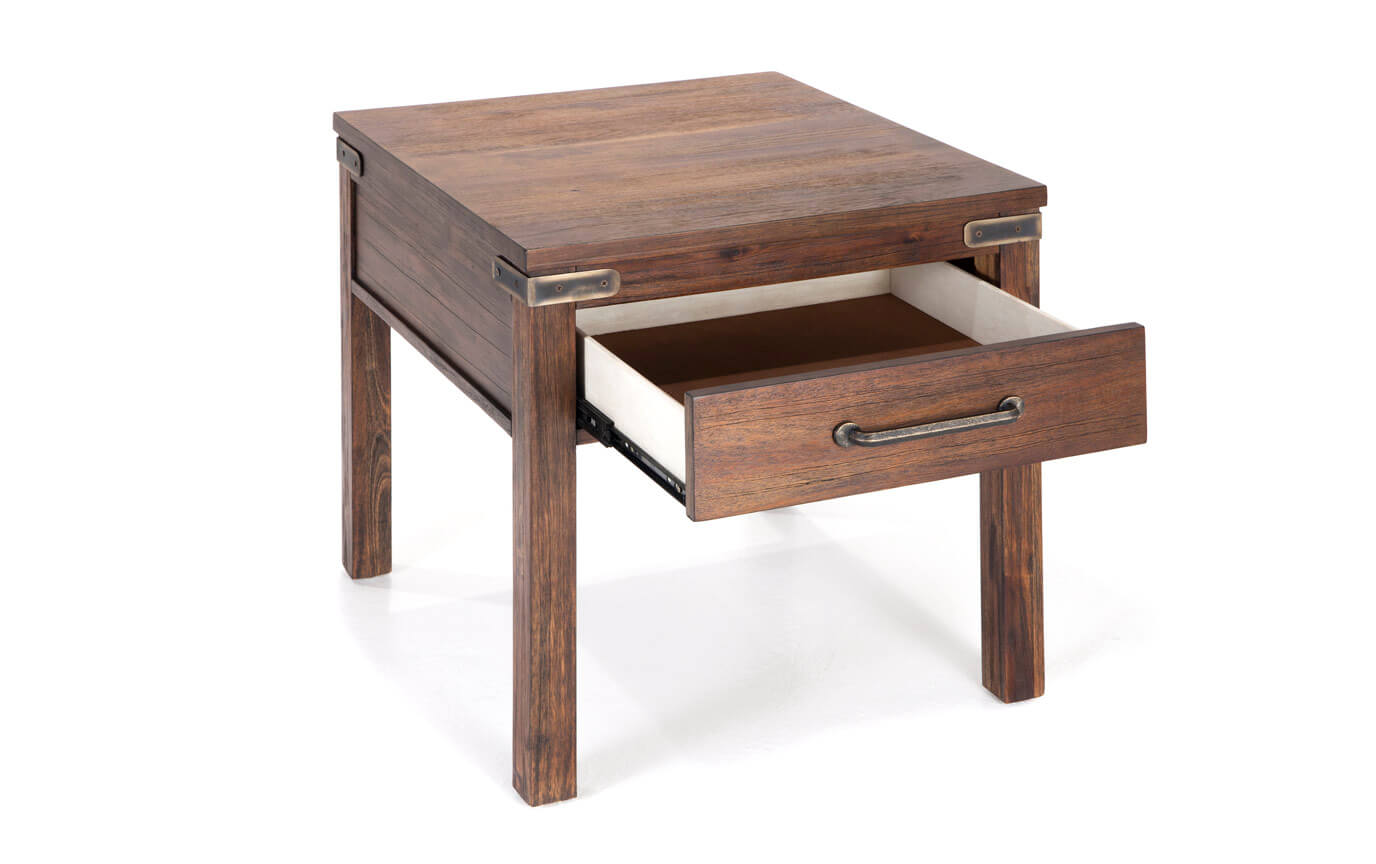 Boulder End Table