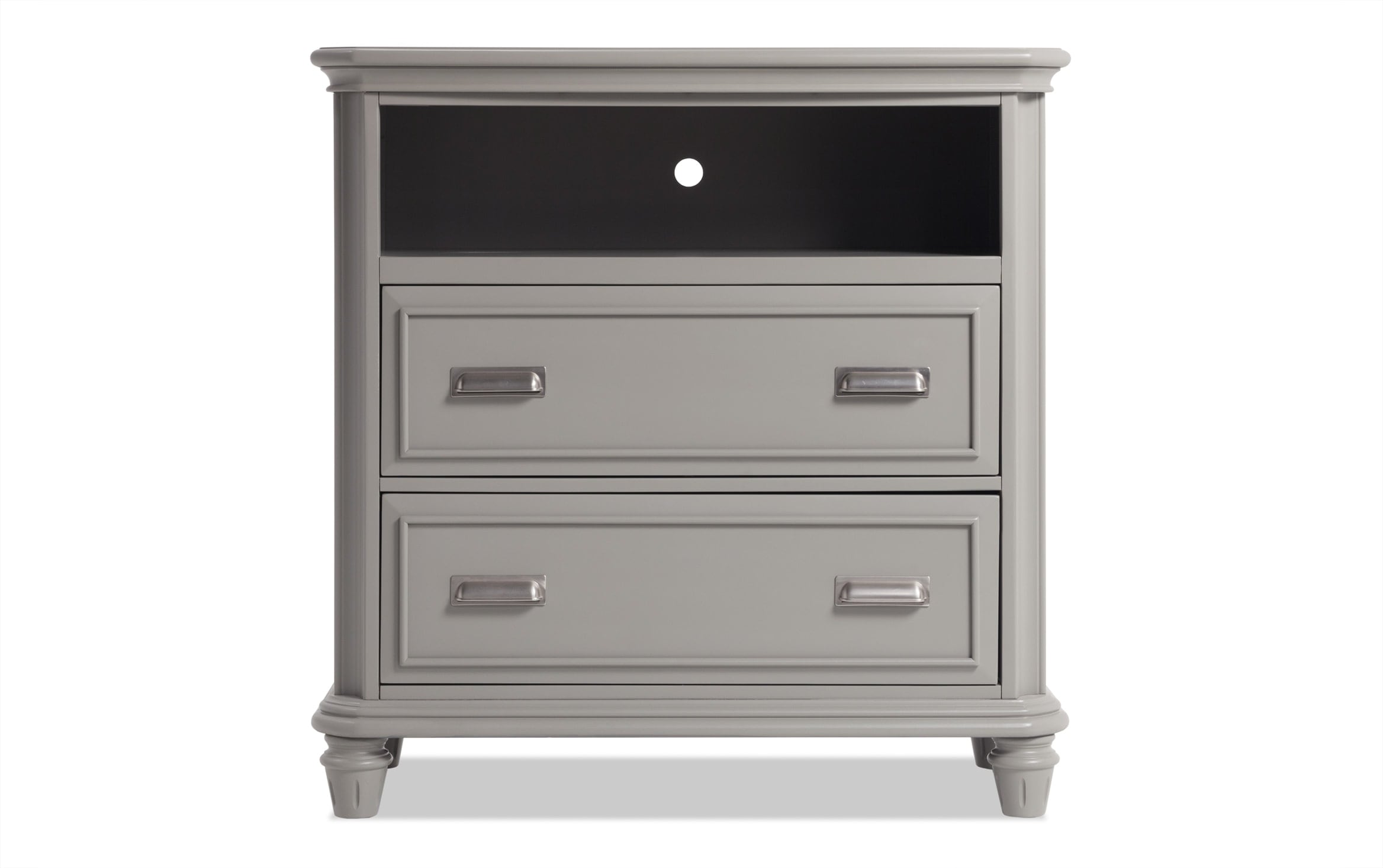 Mystic Bay Gray Tv Chest Outlet Bobs Com