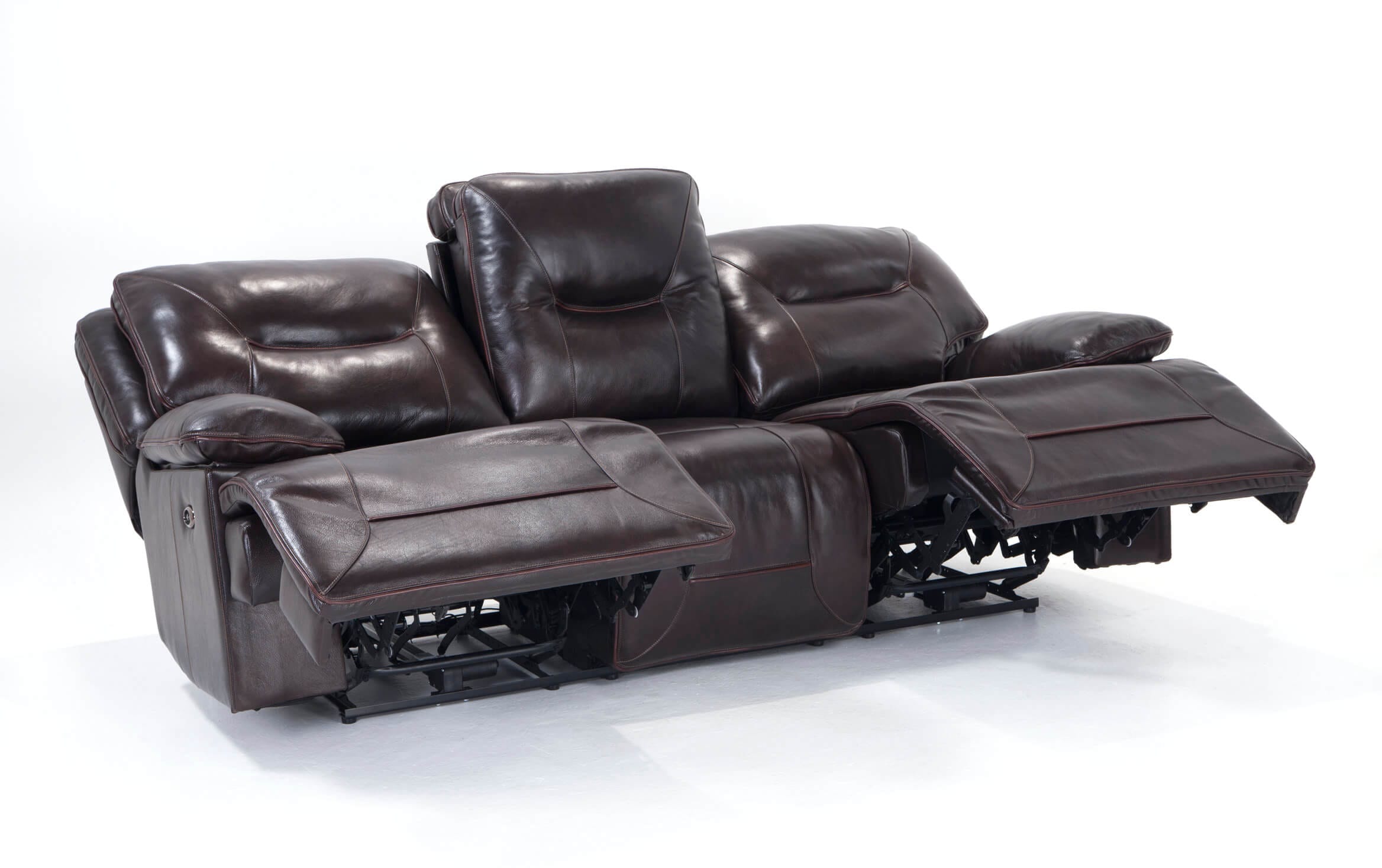 Marco Leather Power Reclining Sofa Bobs Com