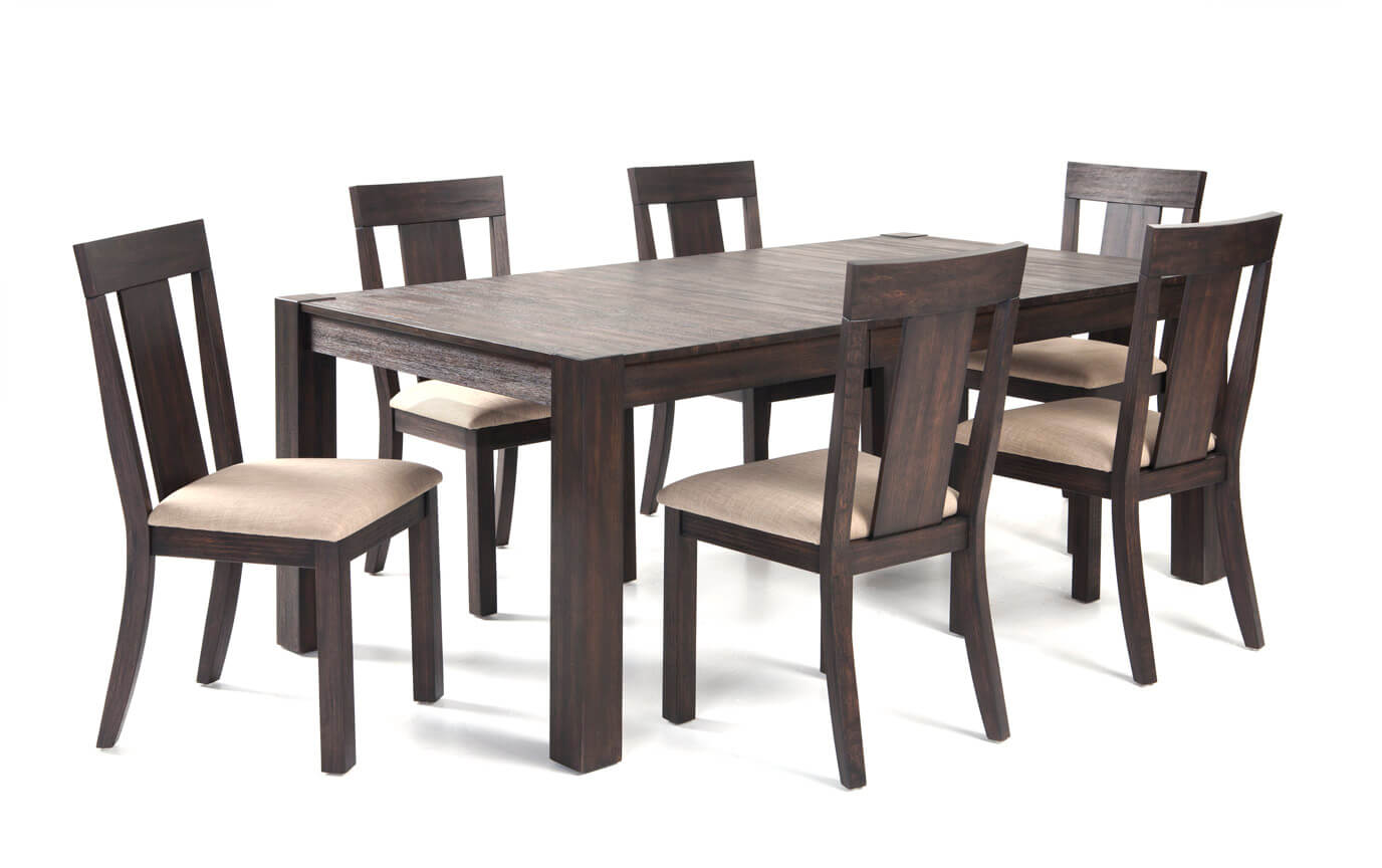 Summit 42 X 78 7 Piece Dining Set Bob S Furniture Summit 42