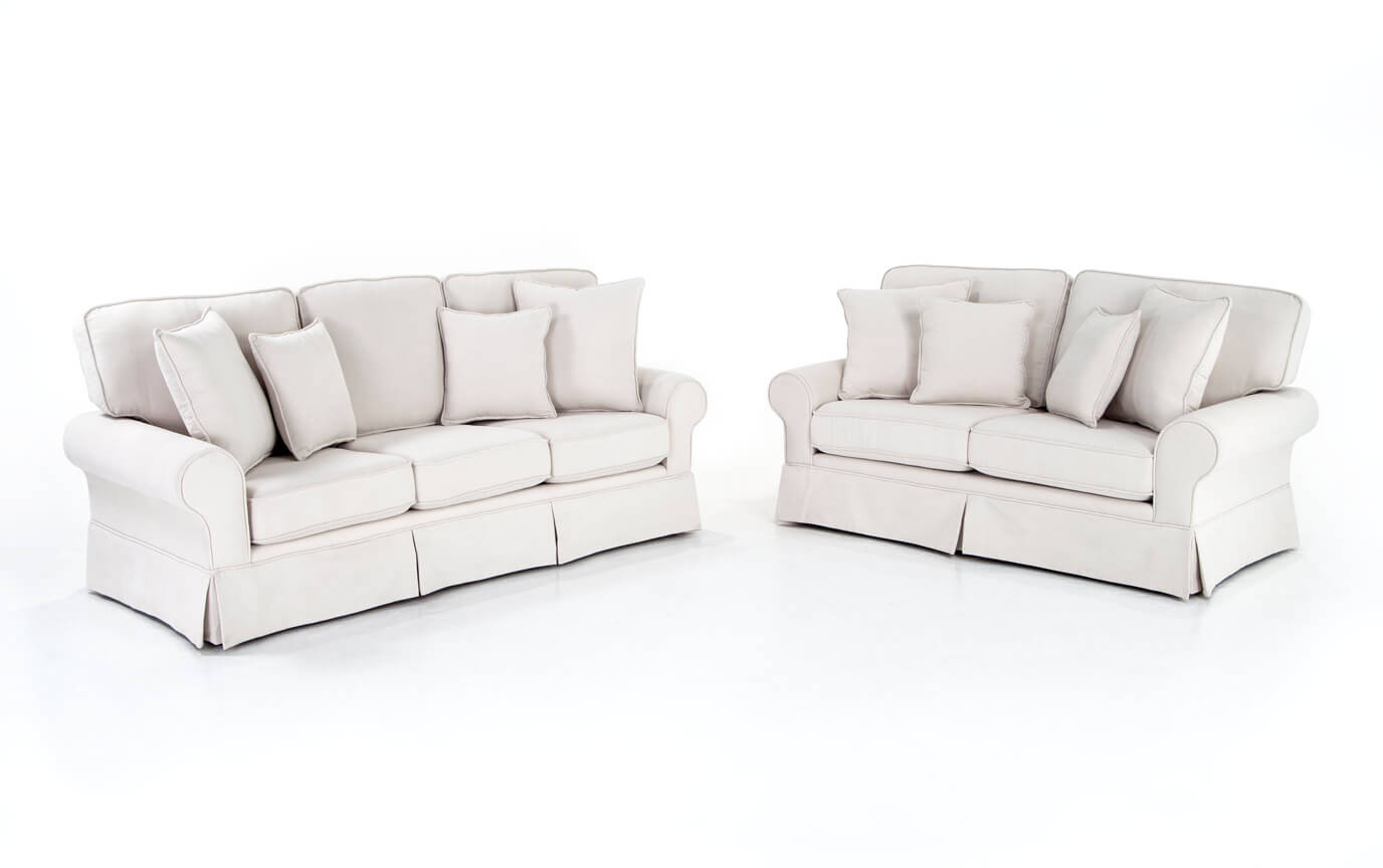 Katie 80 Sofa Loveseat Bob S Furniture Gallery Slider Image 1