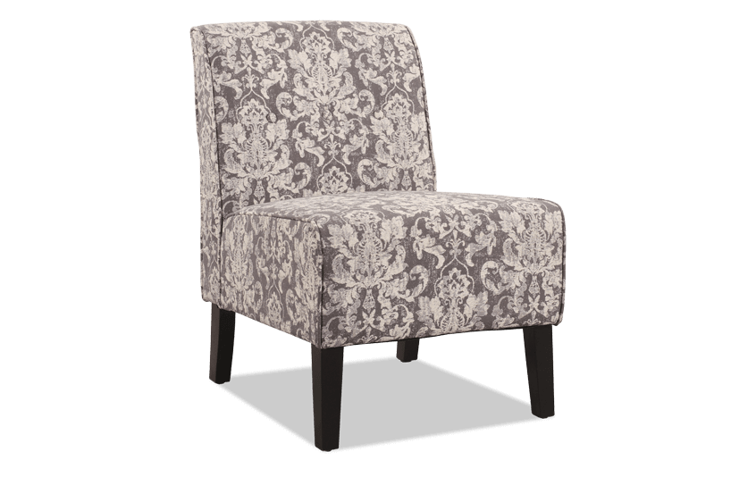 Gray Damask Accent Chair Bob S Furniture Gray Damask Accent Chair