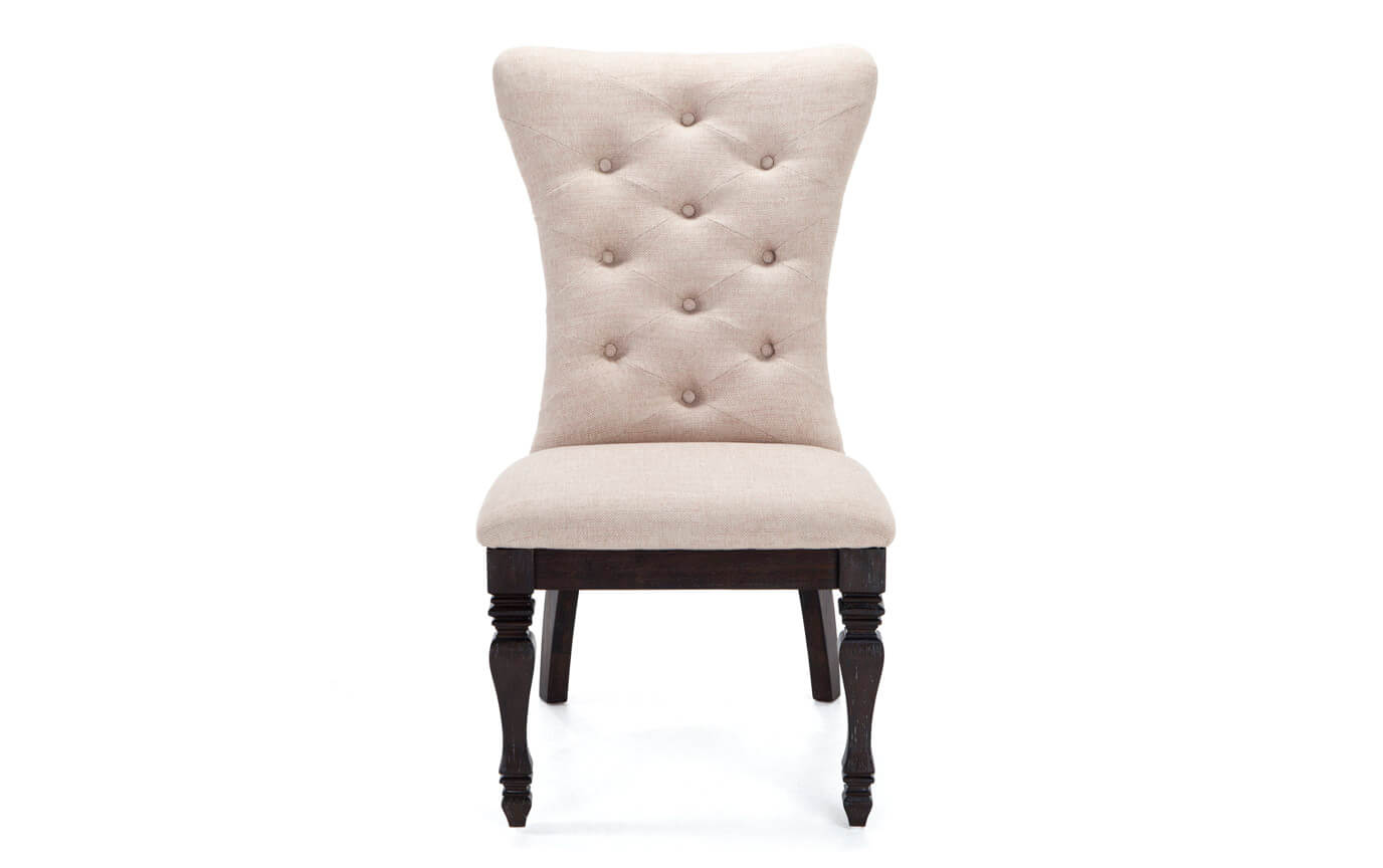 Riverdale 9 Piece Dining Set with Upholstered Chairs