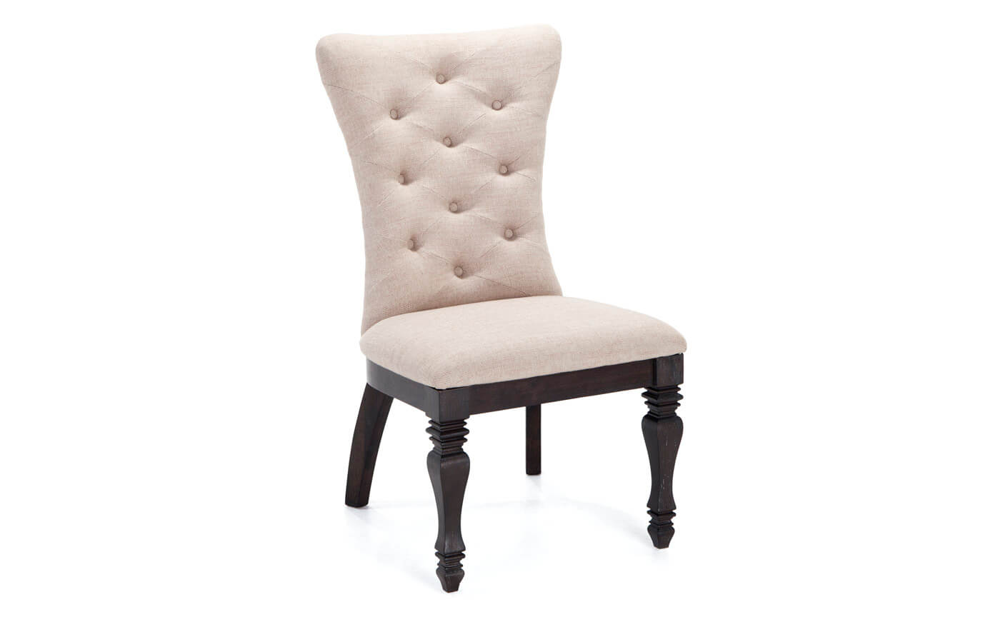 Riverdale 9 Piece Dining Set with Upholstered Chairs