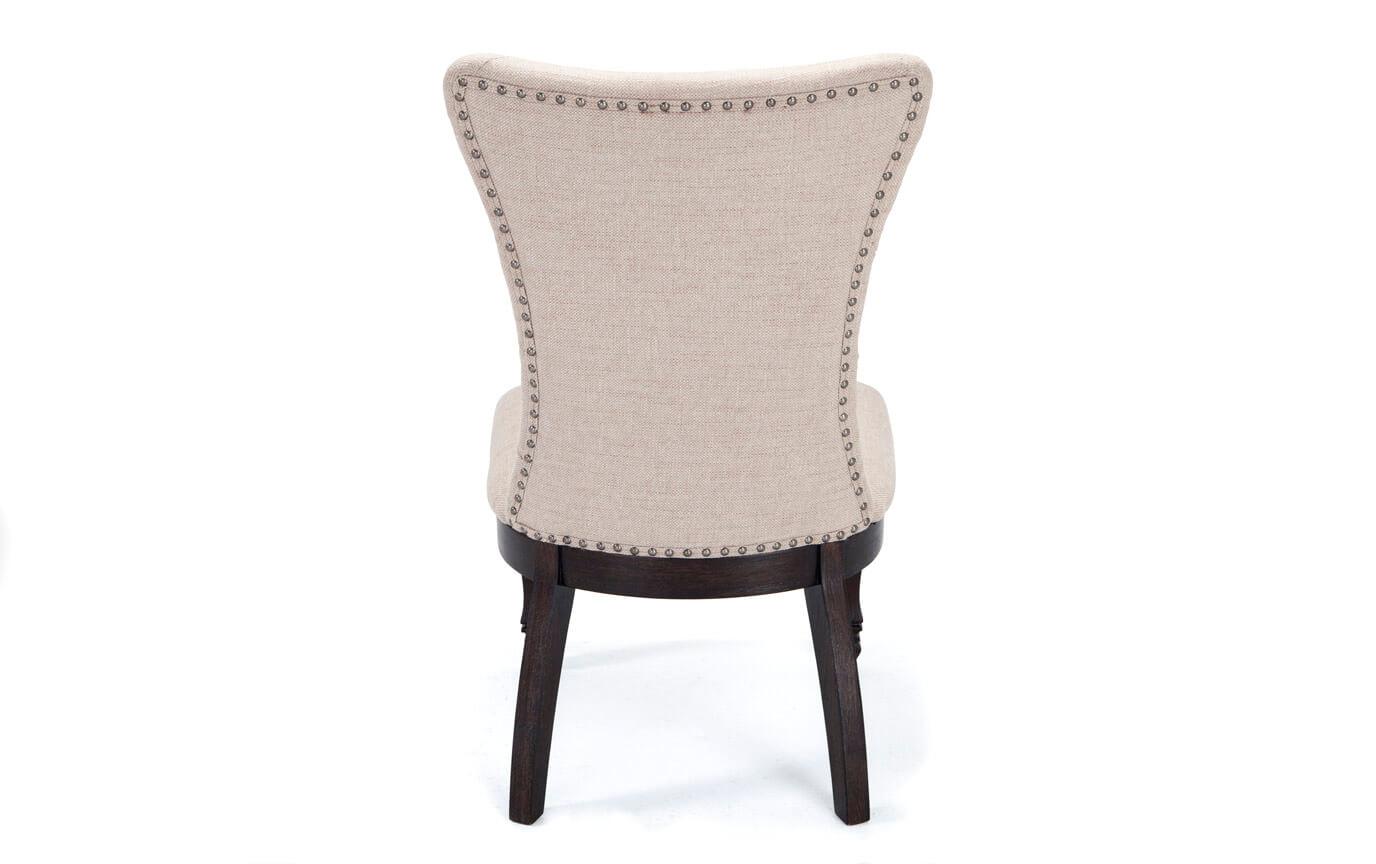 Riverdale 9 Piece Dining Set with Upholstered Chairs