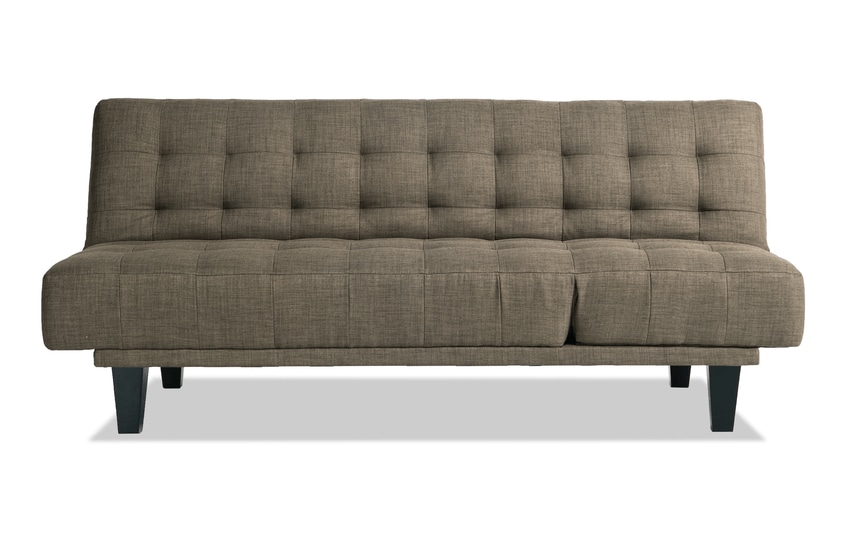 Corey Taupe BobOMatic Futon Outlet