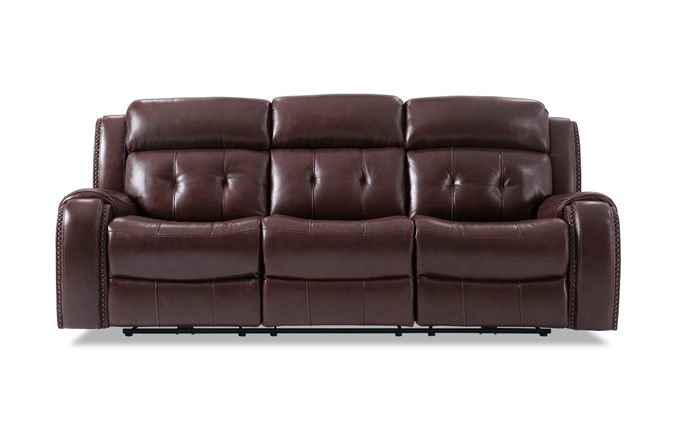Magellan Leather Power Reclining Sofa