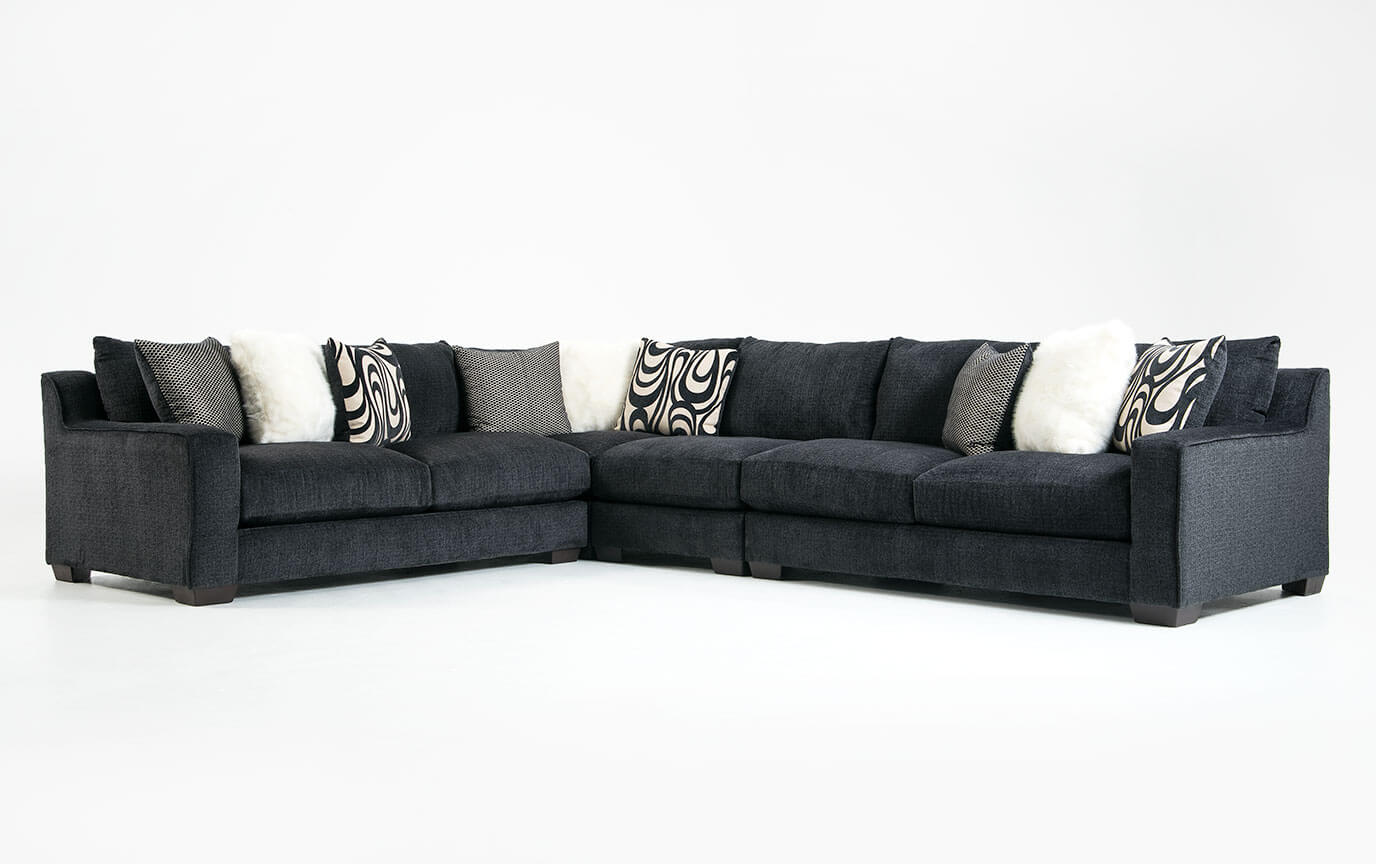 Laa 4 Piece Sectional Bob S Furniture Laa 4 Piece Sectional