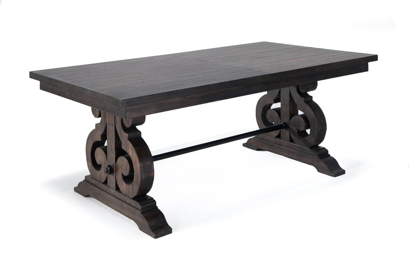 Sanctuary 7 Piece Dining Set with Slat Chairs