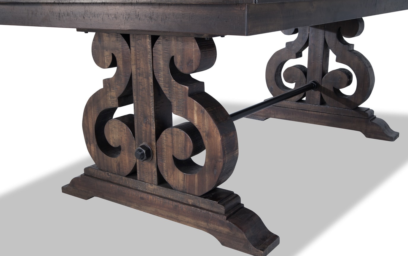 Sanctuary 8 Piece Dining Set with Slat Chairs & Server