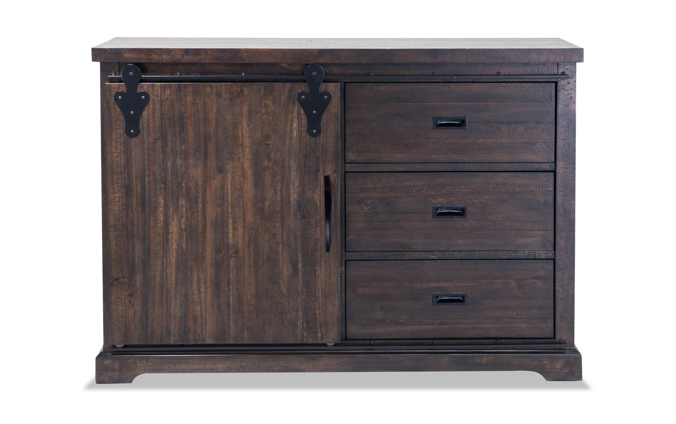 Sanctuary 8 Piece Dining Set with Slat Chairs & Server