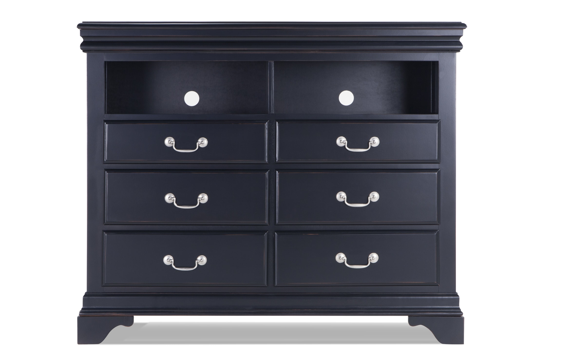 Louie Louie Black Tv Chest Outlet Bobs Com