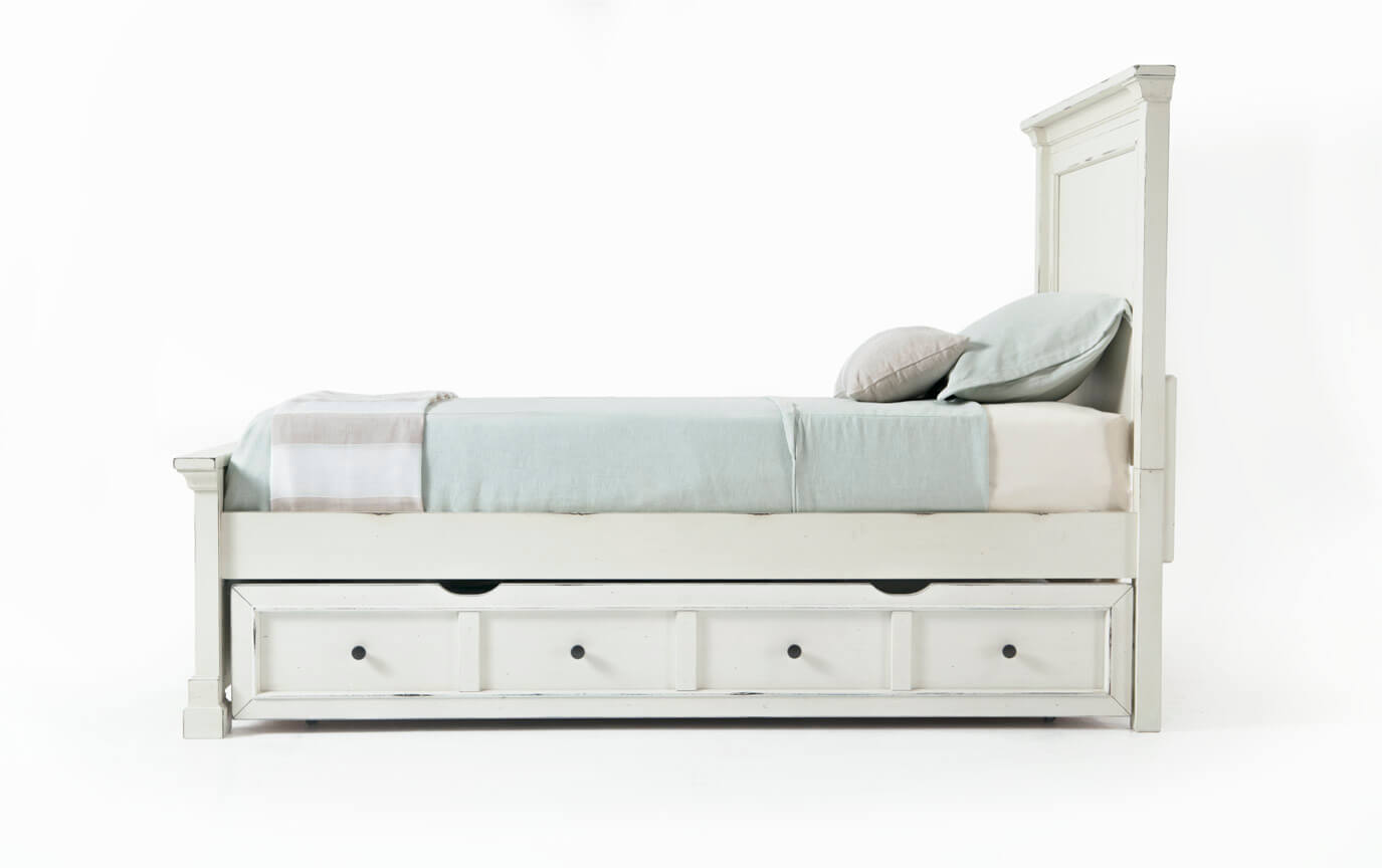 Julia Youth Panel Bed With Trundle Bob S Furniture Julia Youth Panel Bed With Trundle