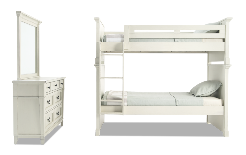 Julia Youth Bunk Bed Set Bob S Furniture Julia Youth Bunk Bed Set