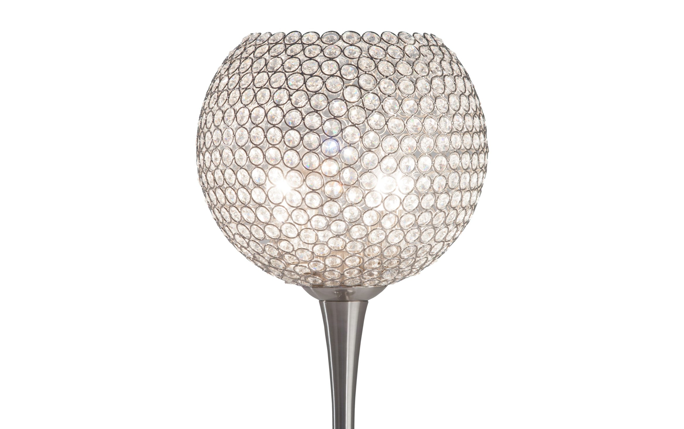 goblet silver lamp