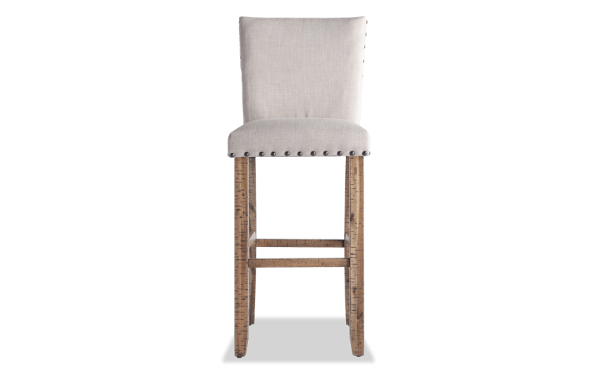 Sonoma Natural Upholstered Bar Stool