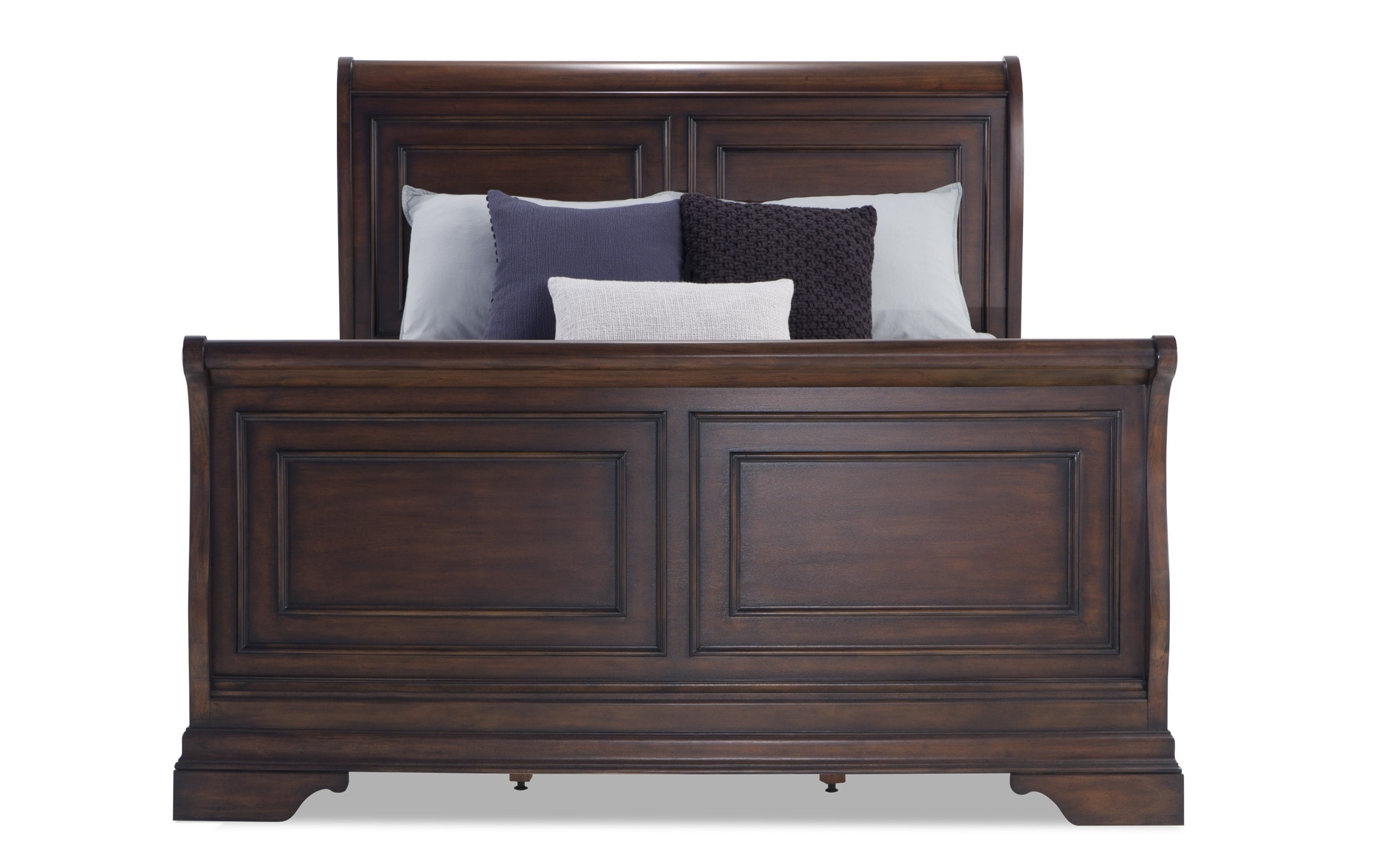 Louie Twin Cherry Bed Bob S, Bobs Furniture Twin Bed Frame
