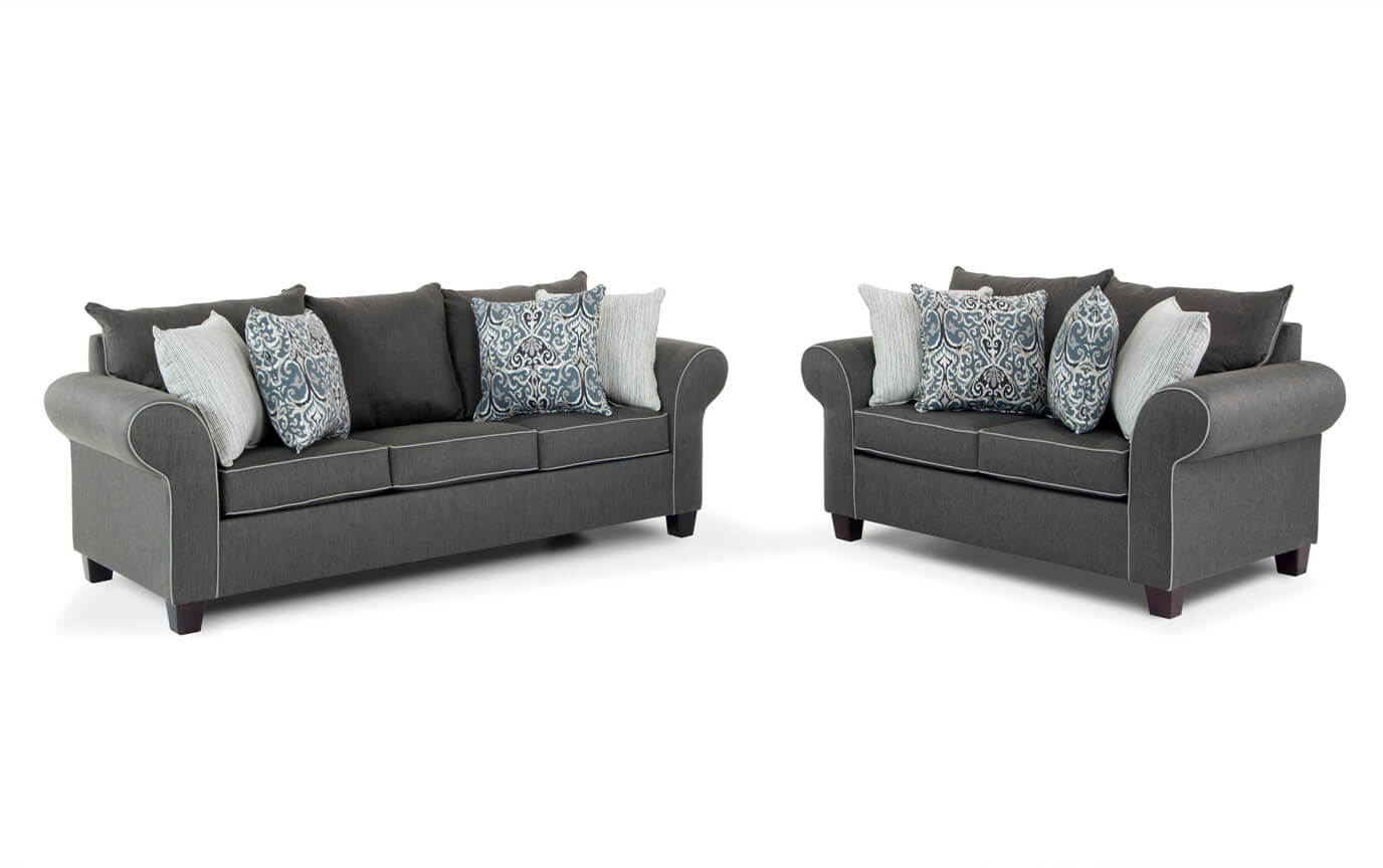 Bobs Furniture Sofas And Loveseats Baci Living Room Gallery Slider Image 1 Ashton Sofa Loveseat Bobs