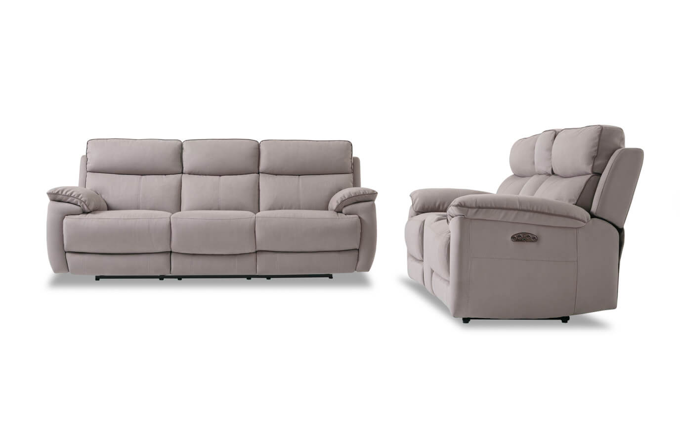 Jetson Reclining Sofa Console Loveseat Bob S Gallery Slider Image 1