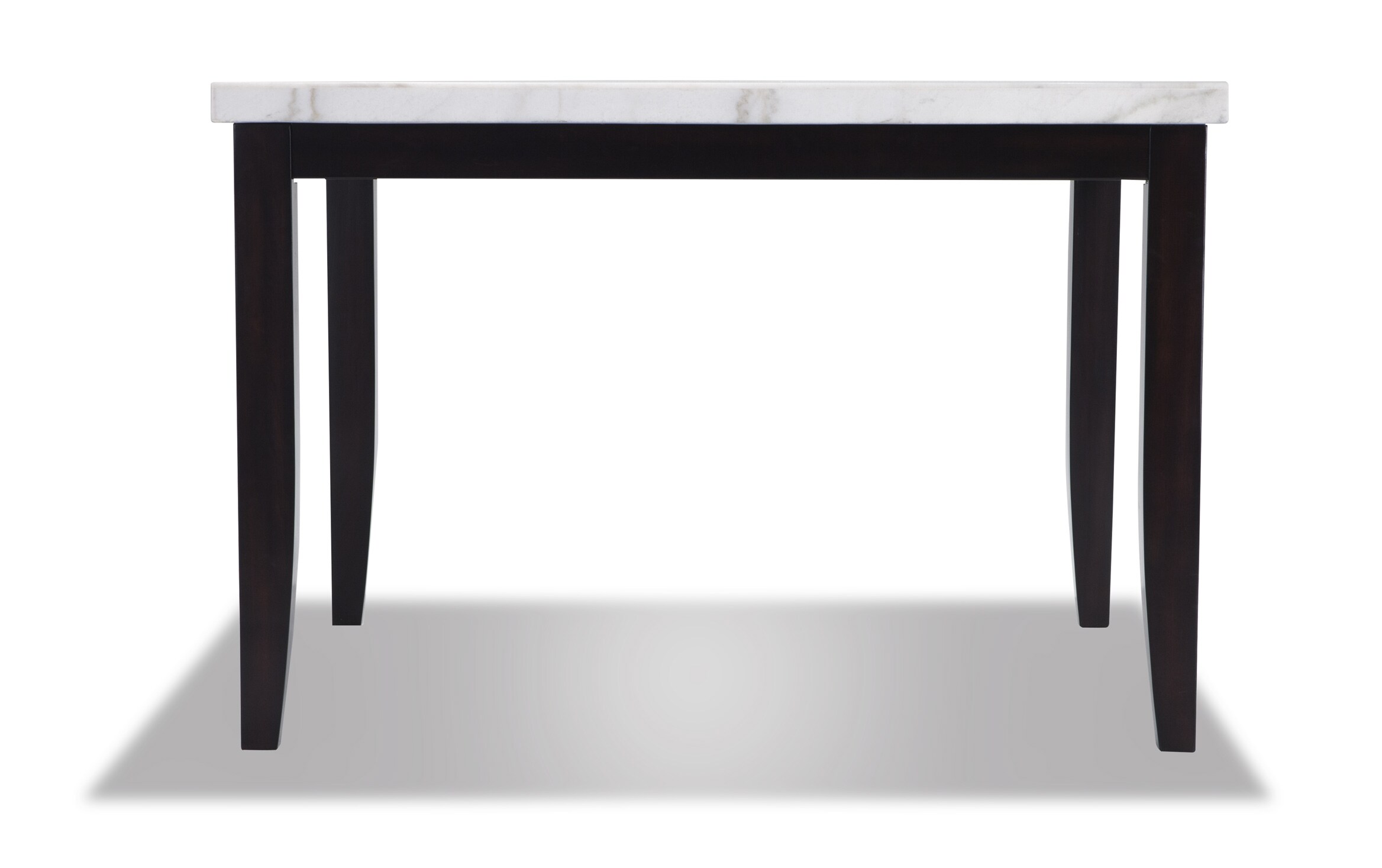 Montibello 54 X 54 White Marble Dining Table Bobs Com
