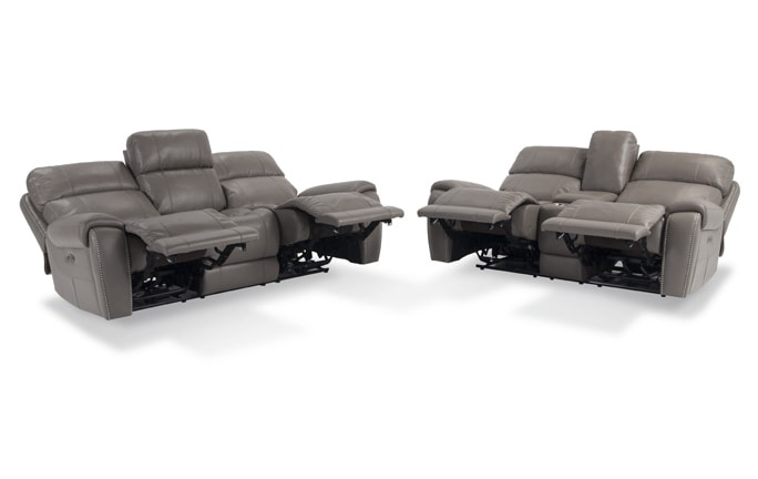 Reclining Furniture Bob S Orion Reclining Sofa Console Loveseat