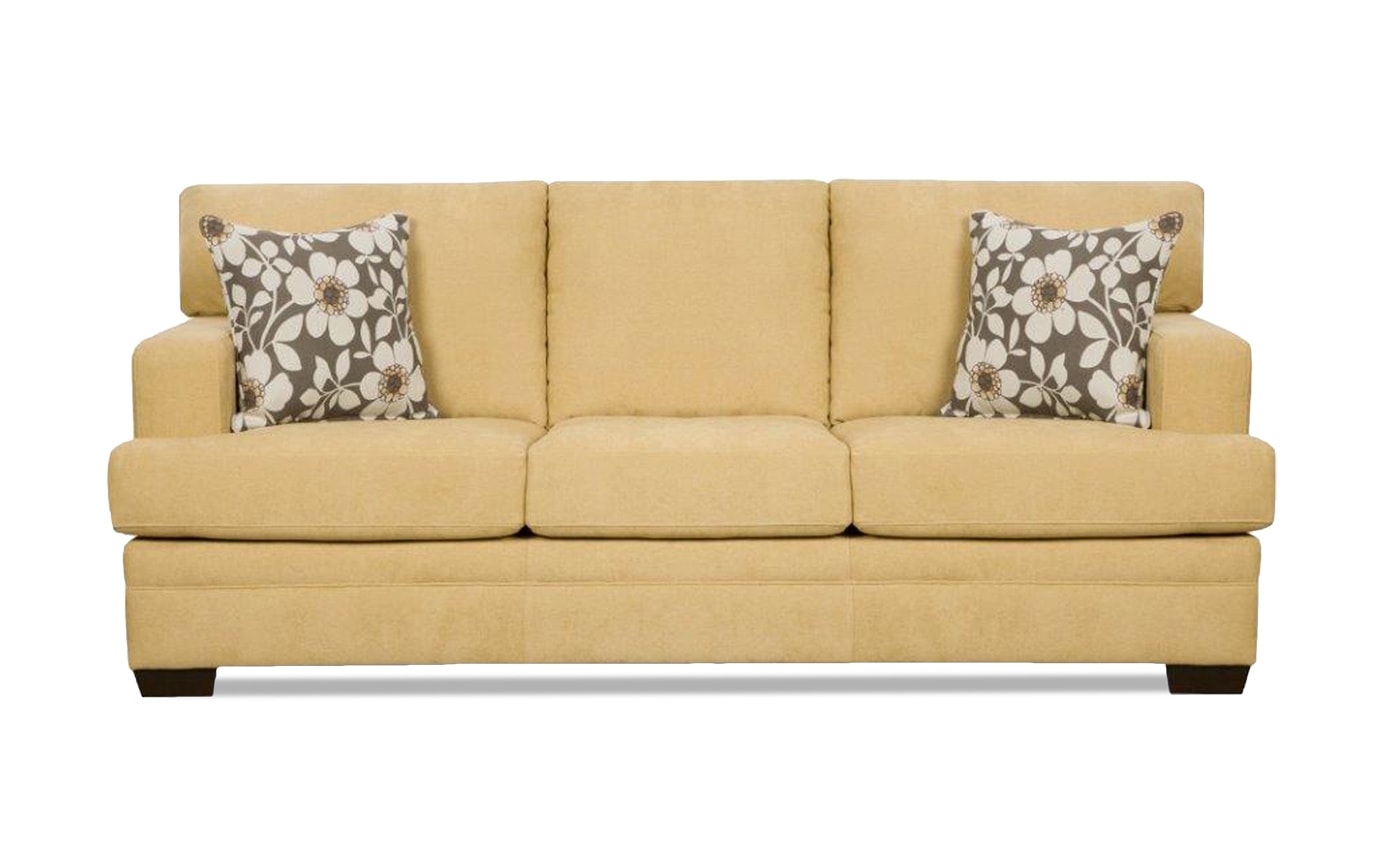 Caprice Cornsilk Sofa | Outlet | Bobs.com