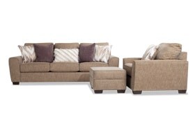 Luca Sofa Chair Ottoman Bob S Furniture Luca Sofa Chair Ottoman