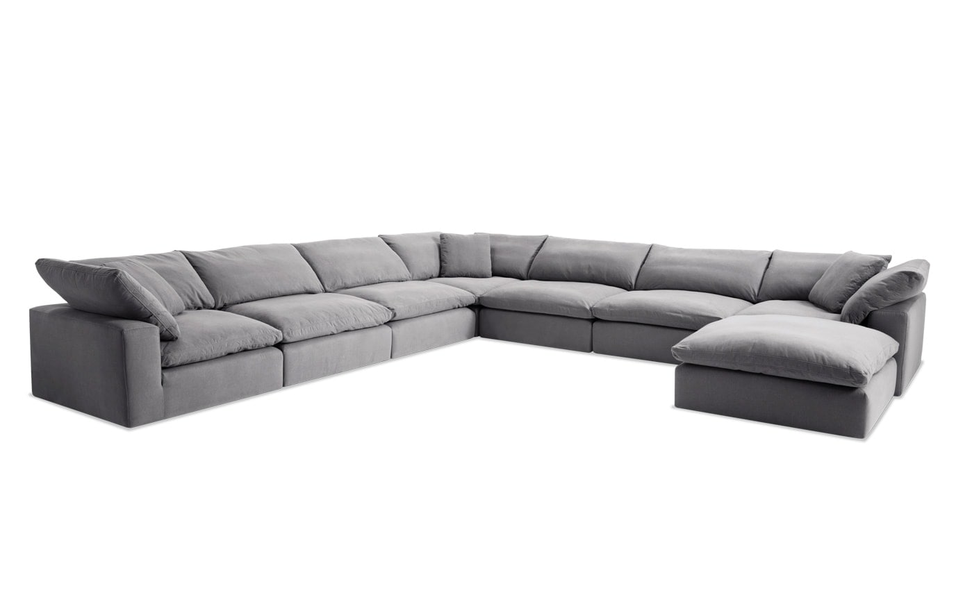 Dream Gray Modular 8 Piece Sectional