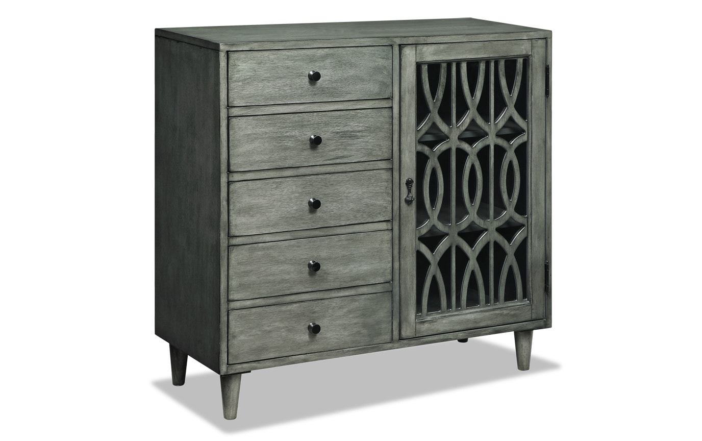 Scroll Front Door Cabinet