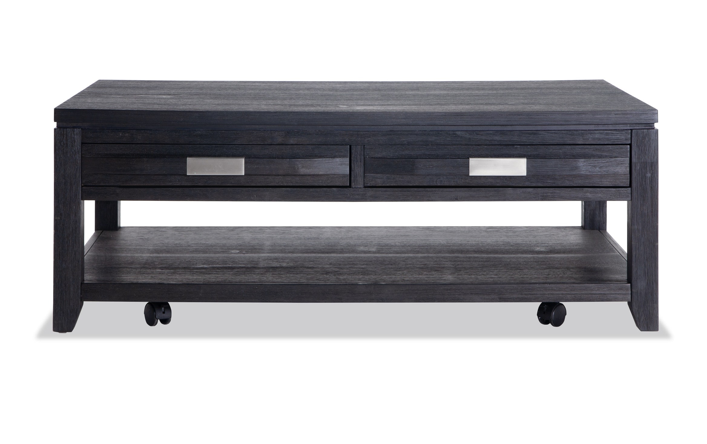 charcoal wood coffee table