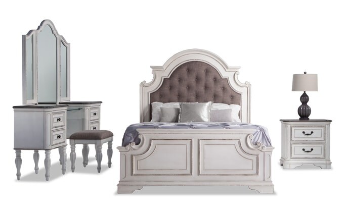Bedroom Sets Bob S Furniture Scarlett Bedroom Set