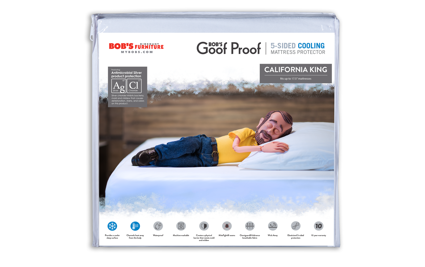 Queen 5 Sided Cooling Mattress Protector Bobs Com