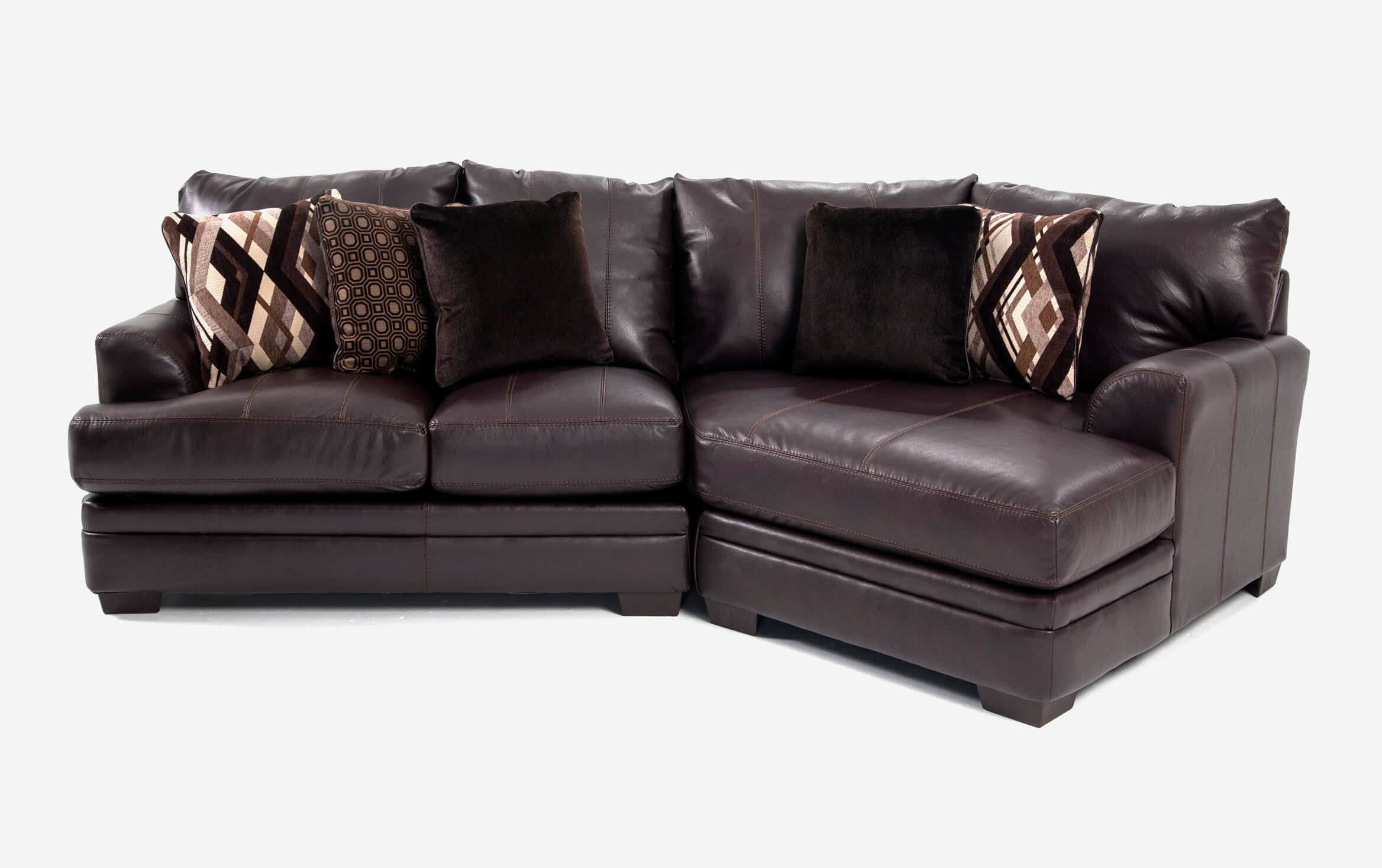 Ritz 2 Piece Left Arm Facing Sectional With Cuddler Chaise
