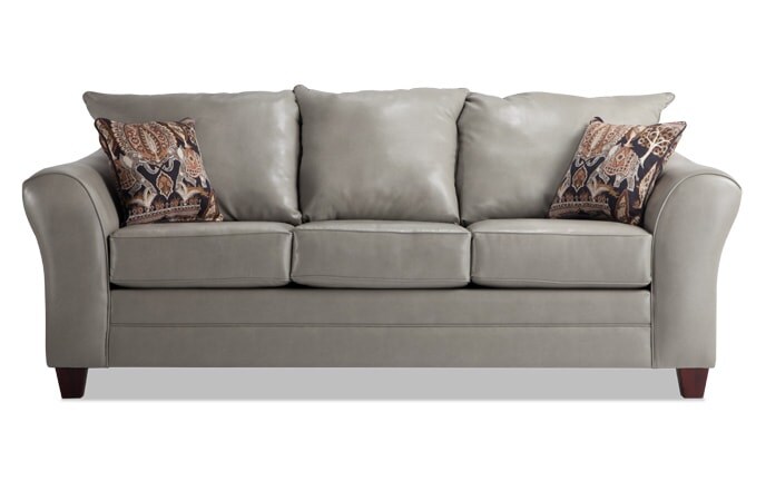 Everyday Low Price Clearance Furniture Outlet Bob S Adrina Flint Elephant Sofa