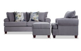 Monica Sofa Chair Ottoman Bob S Furniture Monica Sofa Chair Ottoman