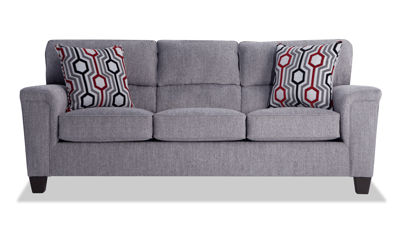 Calvin Concrete Gray Sofa
