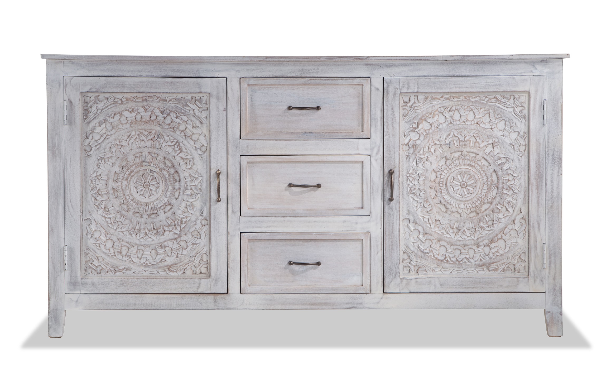 Boho Chic Three Drawer Cabinet Bobs Com