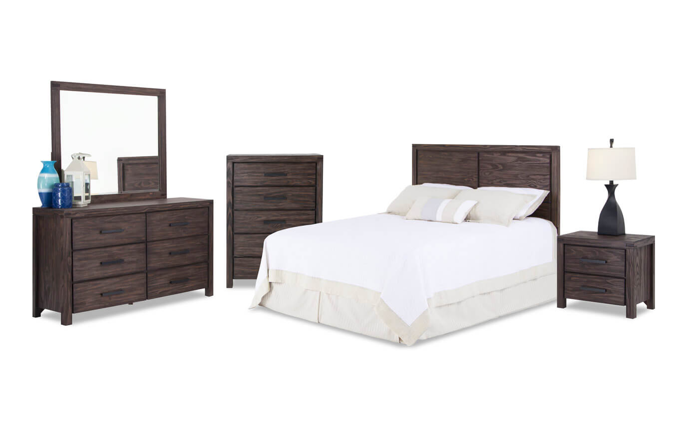 Austin King Bedroom Set Bobs Com Gallery Slider Image 1